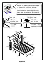 Preview for 12 page of Furniture of America Marlee CM7651BKF Assembly Instructions Manual