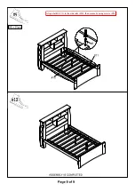 Preview for 17 page of Furniture of America Marlee CM7651BKF Assembly Instructions Manual