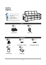 Preview for 5 page of Furniture of America Mavis CM2691-VN Assembly Instructions Manual