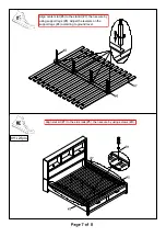 Preview for 7 page of Furniture of America Mcallen CM7360BC-EK Assembly Instructions Manual