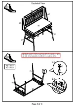 Preview for 5 page of Furniture of America Mccredmond CM-DK5566 Assembly Instructions Manual