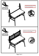 Preview for 7 page of Furniture of America Mccredmond CM-DK5566 Assembly Instructions Manual