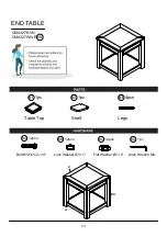 Preview for 5 page of Furniture of America Meadow CM4327E-VN Assembly Instructions Manual