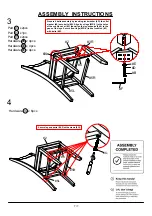 Предварительный просмотр 7 страницы Furniture of America Meagan CM3152PC-2PK Assembly Instructions Manual