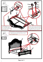 Preview for 4 page of Furniture of America Menodora CM7311CK Assembly Instructions Manual