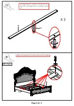 Preview for 5 page of Furniture of America Menodora CM7311CK Assembly Instructions Manual