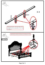 Preview for 15 page of Furniture of America Menodora CM7311CK Assembly Instructions Manual