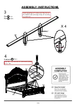 Preview for 8 page of Furniture of America Menodora CM7311EK Assembly Instructions Manual