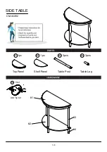 Preview for 5 page of Furniture of America Menton CM-AC362 Assembly Instructions Manual