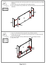 Preview for 5 page of Furniture of America Milbank CM4110C Assembly Instructions Manual