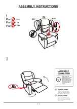 Preview for 6 page of Furniture of America Millville CM6173-CH Assembly Instructions Manual