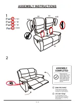 Preview for 6 page of Furniture of America Millville CM6173-LV Assembly Instructions Manual