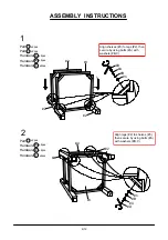 Предварительный просмотр 6 страницы Furniture of America Milly CM3609PT-5PK Assembly Instructions Manual