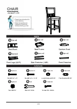 Предварительный просмотр 8 страницы Furniture of America Milly CM3609PT-5PK Assembly Instructions Manual