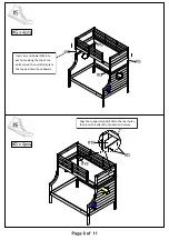 Preview for 8 page of Furniture of America Nautia CM-BK629 Assembly Instructions Manual