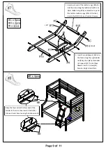 Preview for 9 page of Furniture of America Nautia CM-BK629 Assembly Instructions Manual