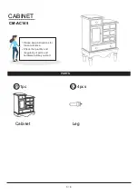 Preview for 5 page of Furniture of America Neche CM-AC145 Assembly Instructions Manual