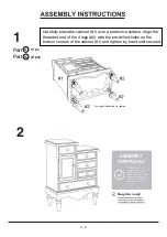 Preview for 6 page of Furniture of America Neche CM-AC145 Assembly Instructions Manual