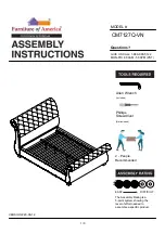 Preview for 1 page of Furniture of America Neomi CM7127Q-VN Assembly Instructions Manual