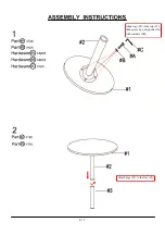 Preview for 6 page of Furniture of America Nessa CM-BT6150 Assembly Instructions Manual