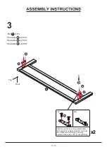 Preview for 8 page of Furniture of America NFA-1962C16 Assembly Instructions Manual