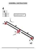 Preview for 9 page of Furniture of America NFA-1962C16 Assembly Instructions Manual