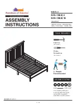 Preview for 1 page of Furniture of America NFA-1963C16 Assembly Instructions Manual