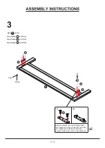 Preview for 8 page of Furniture of America NFA-1963C16 Assembly Instructions Manual