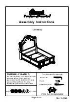 Furniture of America Niketas CM7860CK Assembly Instructions Manual preview