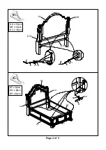 Preview for 4 page of Furniture of America Niketas CM7860CK Assembly Instructions Manual