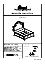 Preview for 6 page of Furniture of America Niketas CM7860CK Assembly Instructions Manual