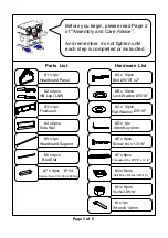 Preview for 14 page of Furniture of America Niketas CM7860CK Assembly Instructions Manual