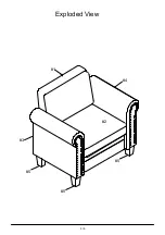 Предварительный просмотр 6 страницы Furniture of America Noranda CM6450CH Assembly Instructions Manual