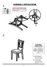 Preview for 9 page of Furniture of America Northvale CM3888T-5PK Assembly Instructions Manual