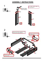 Preview for 6 page of Furniture of America Ofelia CM4558S Assembly Instructions Manual