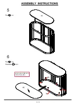 Preview for 8 page of Furniture of America Ofelia CM4558S Assembly Instructions Manual