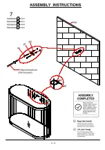 Preview for 9 page of Furniture of America Ofelia CM4558S Assembly Instructions Manual