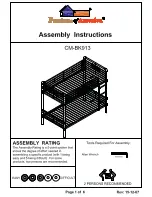 Furniture of America Olga CM-BK913 Assembly Instructions Manual preview