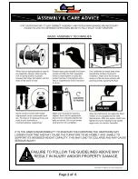 Preview for 2 page of Furniture of America Olga CM-BK913 Assembly Instructions Manual