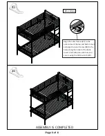 Preview for 5 page of Furniture of America Olga CM-BK913 Assembly Instructions Manual