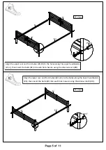 Preview for 5 page of Furniture of America Olga CM-BK913FF Assembly Instructions Manual