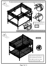 Preview for 7 page of Furniture of America Olga CM-BK913FF Assembly Instructions Manual