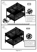 Preview for 8 page of Furniture of America Olga CM-BK913FF Assembly Instructions Manual