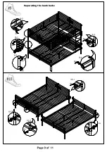 Preview for 9 page of Furniture of America Olga CM-BK913FF Assembly Instructions Manual