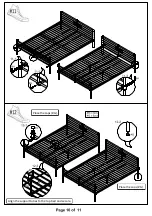 Preview for 10 page of Furniture of America Olga CM-BK913FF Assembly Instructions Manual