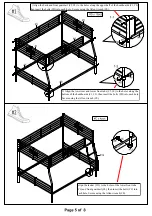 Preview for 5 page of Furniture of America Olga CM-BK913FQ Assembly Instructions Manual