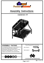 Furniture of America Opal CM-BK931-TF Assembly Instructions Manual preview