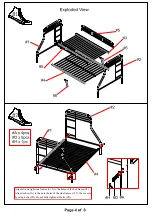 Preview for 4 page of Furniture of America Opal CM-BK931-TF Assembly Instructions Manual