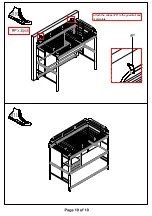 Preview for 10 page of Furniture of America Opal CM-BK938 Assembly Instructions Manual