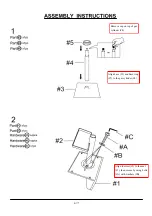 Preview for 6 page of Furniture of America Orjan CM-BR6462 Assembly Instructions Manual